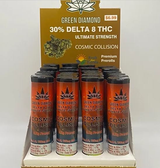 Green Diamond Cosmic Collision .8g  1pk