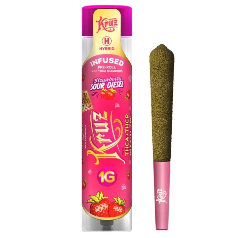 Kruz Strawberry Sour Diesel 1g 1pk