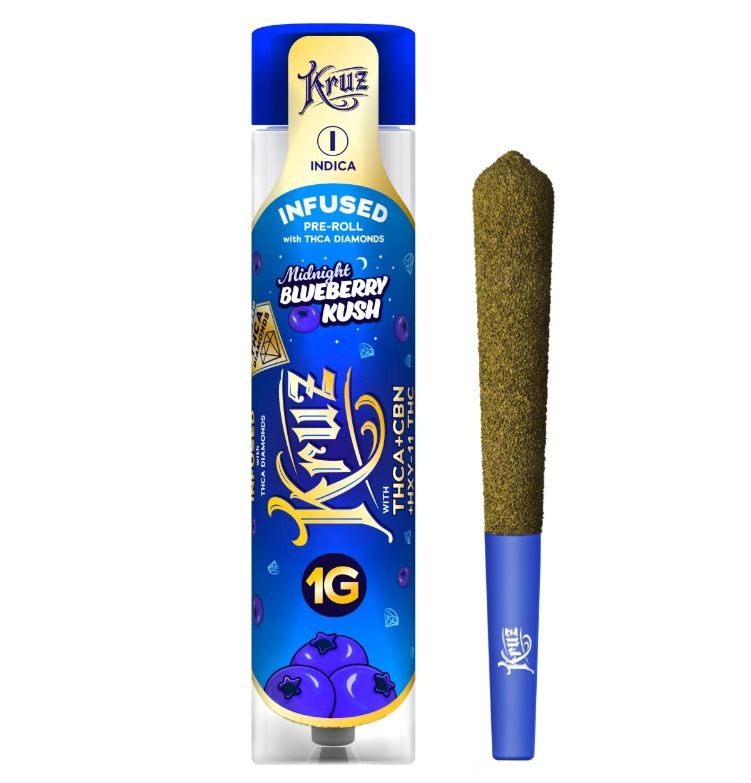 Kruz Midnight Blueberry Kush 1g 1pk