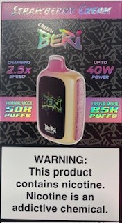 crushed berri strawberry cream