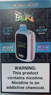 crushed berri miami mint