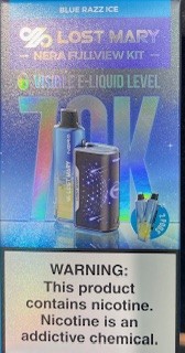 lost mary nera kit blue raz ice