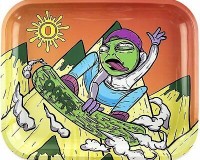 OOZE 10x6inch Glass Rolling Tray