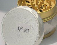 Deluxe Gold Metal Herb Grinder
