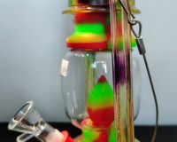 Rasta Glow Lantern Water Bong