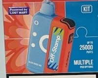 Off-Stamp X-Cube kit Blue Razz Ice